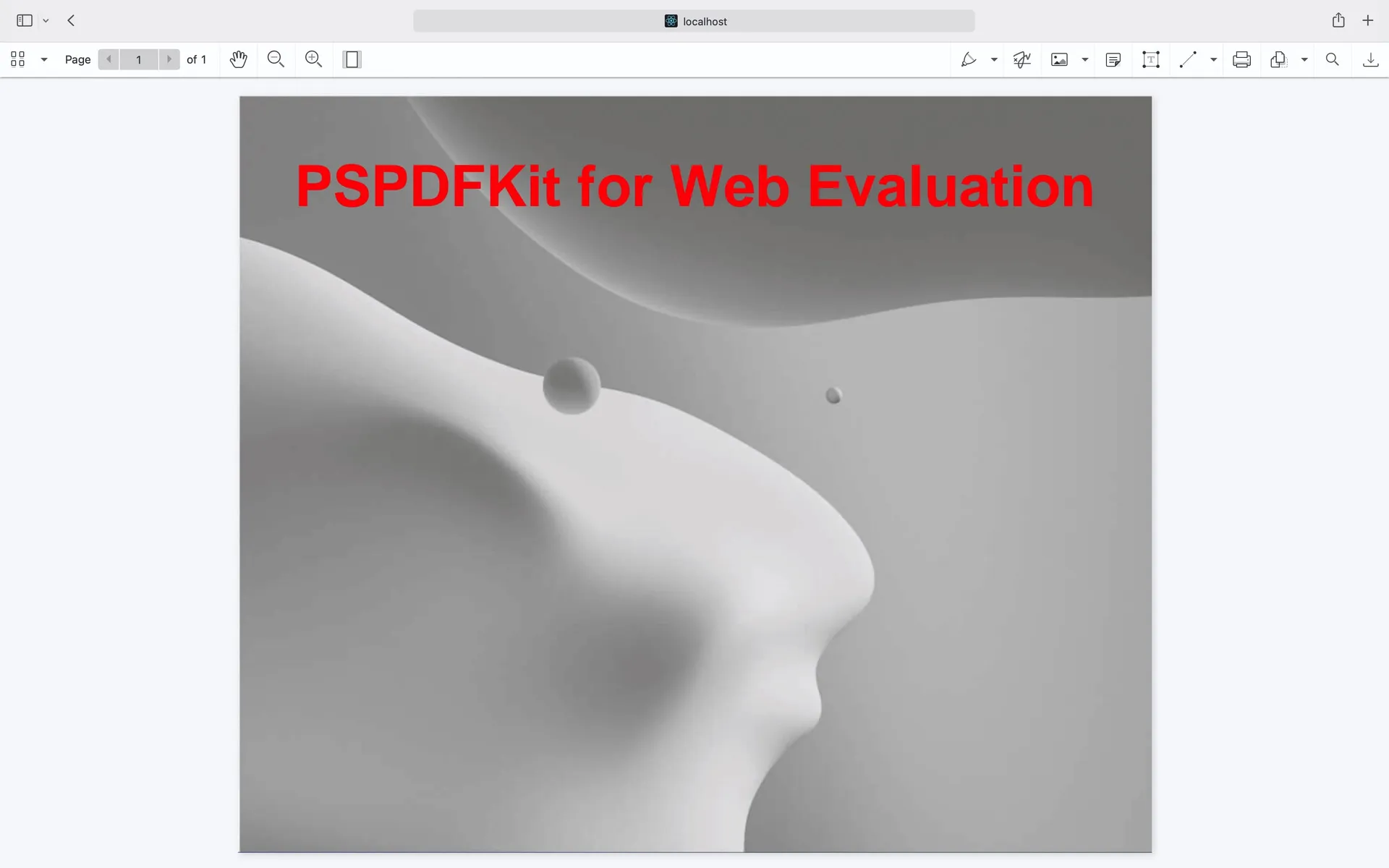 Resulting page