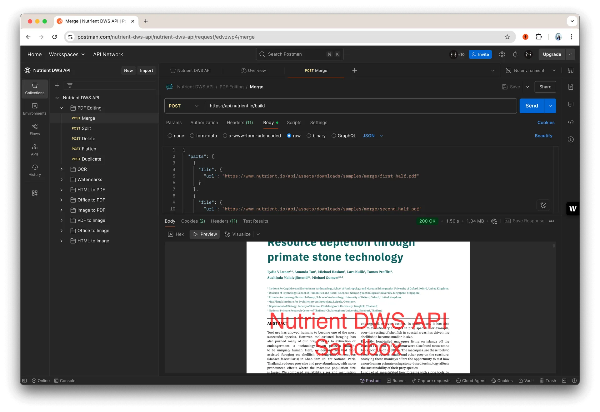 Tool page with credit usage badge