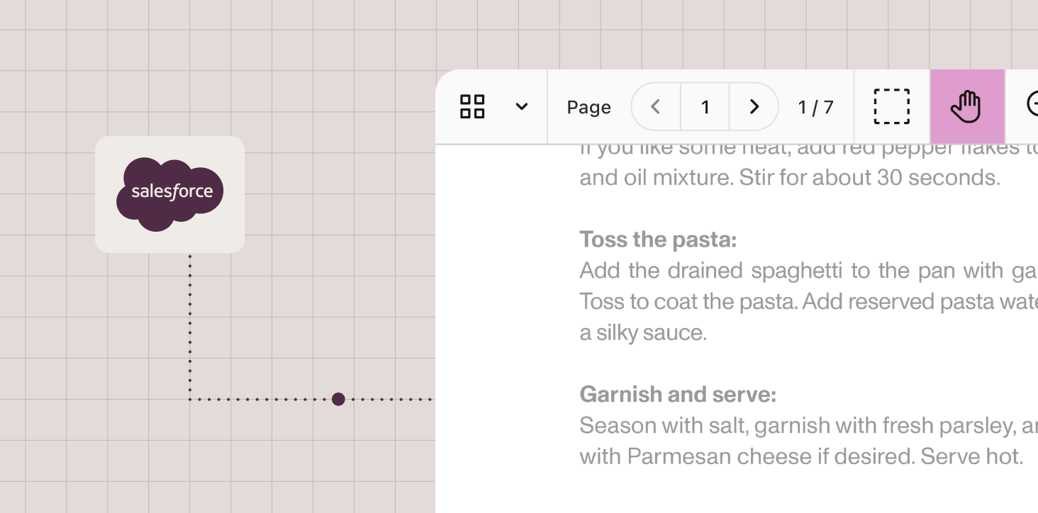 Salesforce document workflows