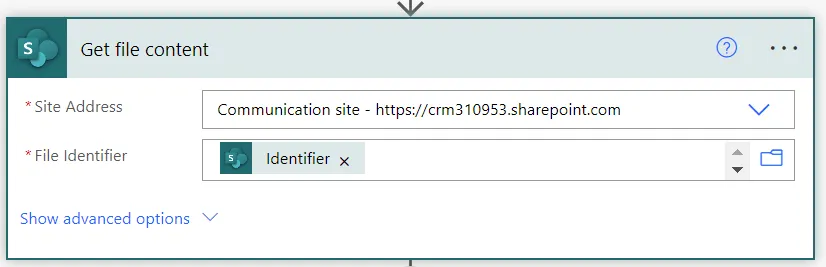 get file content