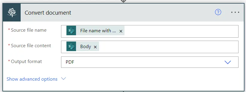 convert to pdf
