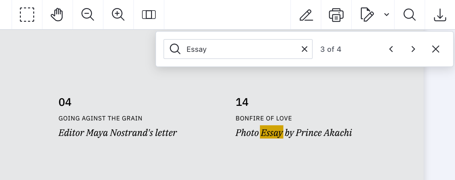 Search field Search field