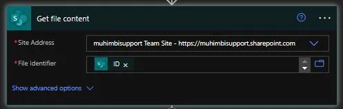 get file content