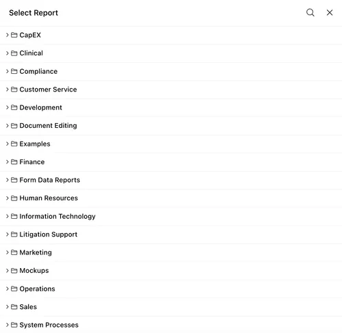 select-report