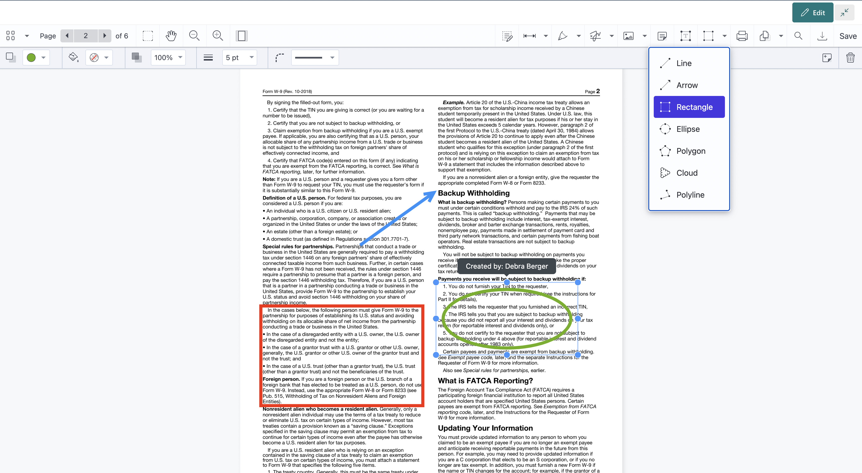 Add shape annotations