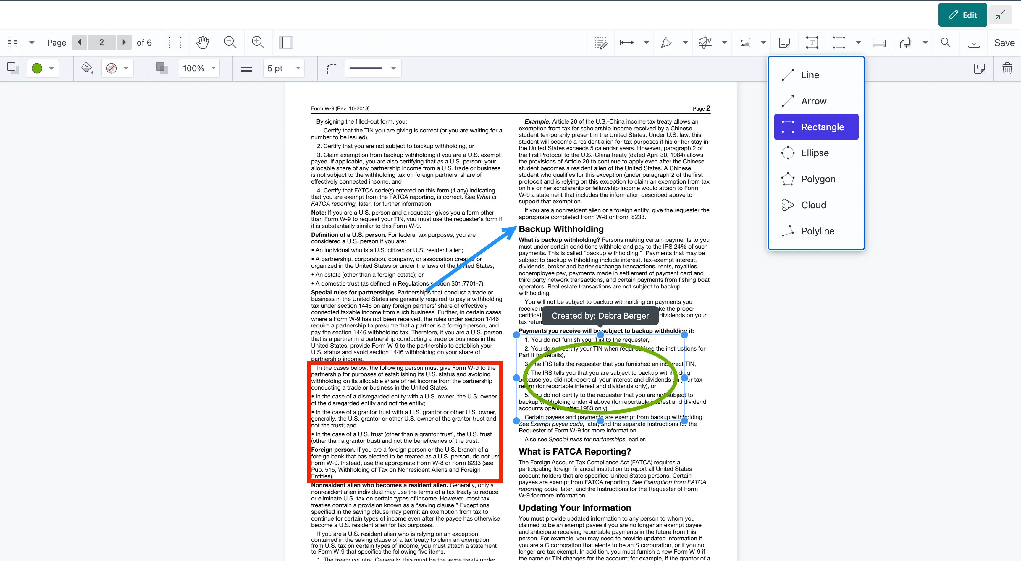 Add shape annotations