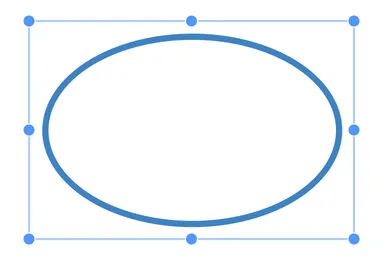 Ellipse shape annotations