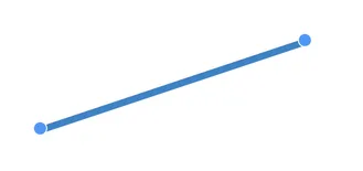 Line shape annotations