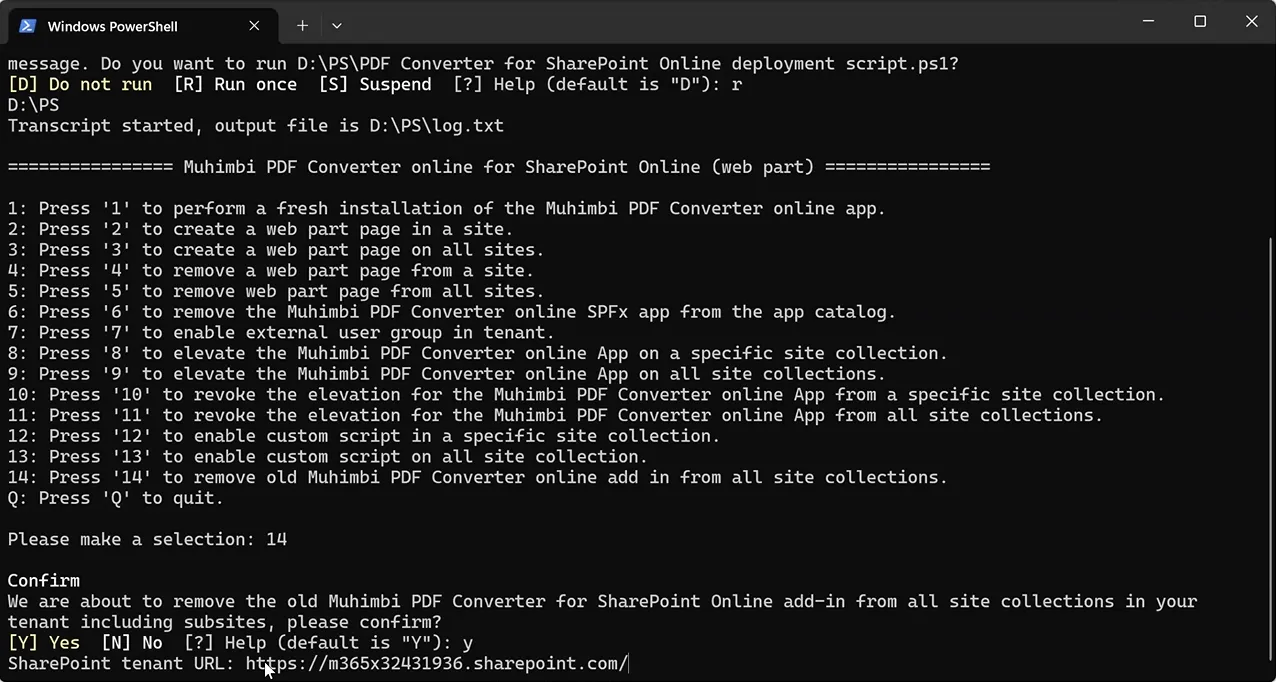 SharePoint Tenant