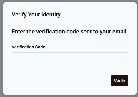Verify signature