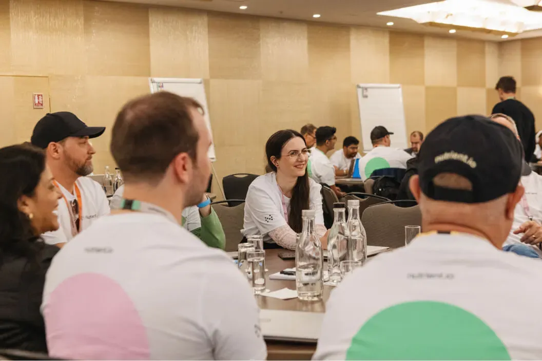 Nutrient team working together