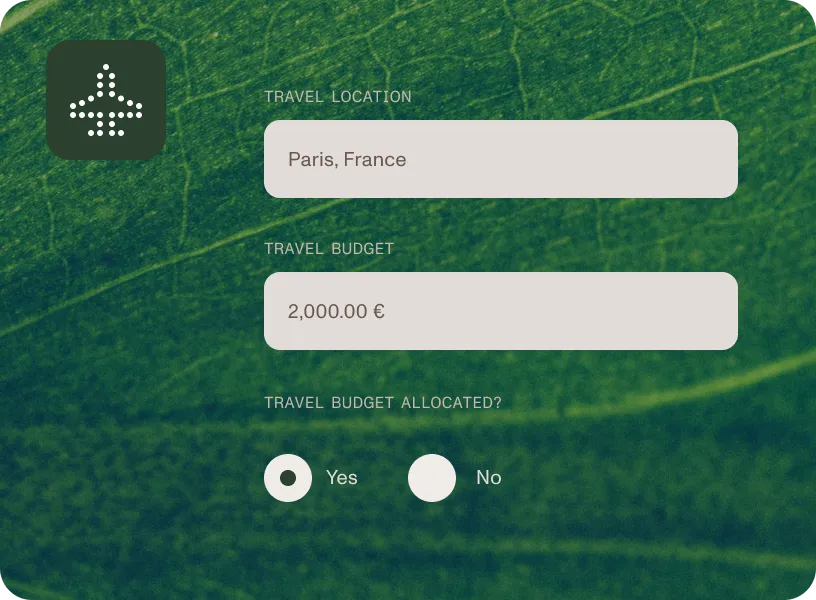 Travel and expense requests