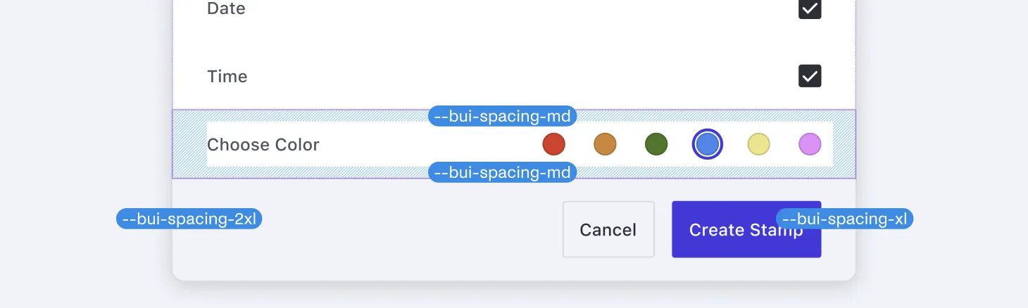 Spacing