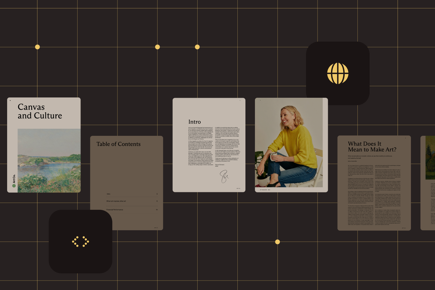Illustration of PDF splitting in the Web SDK