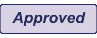 Approved stamp rendered by .NET SDK with the legacy GdPicture theme.