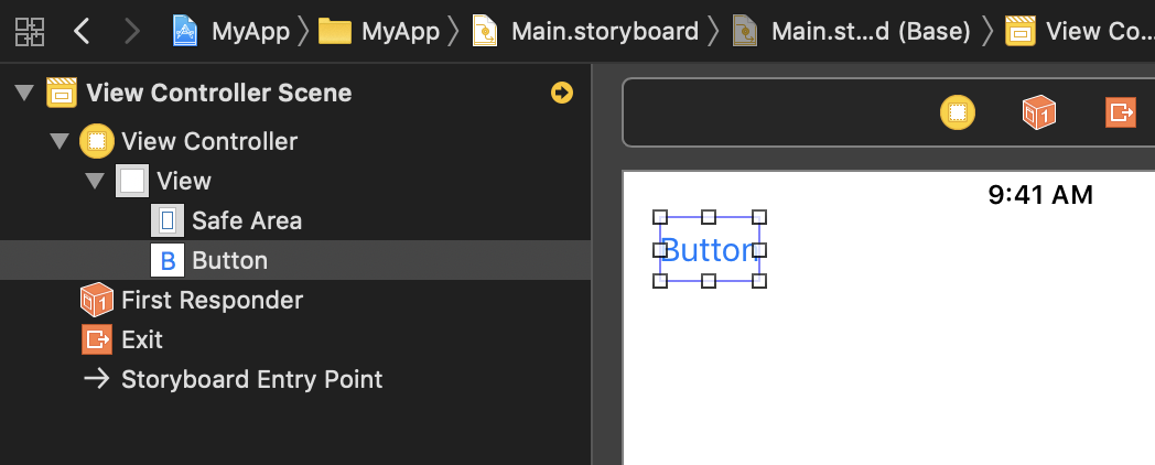 Xcode Storyboard