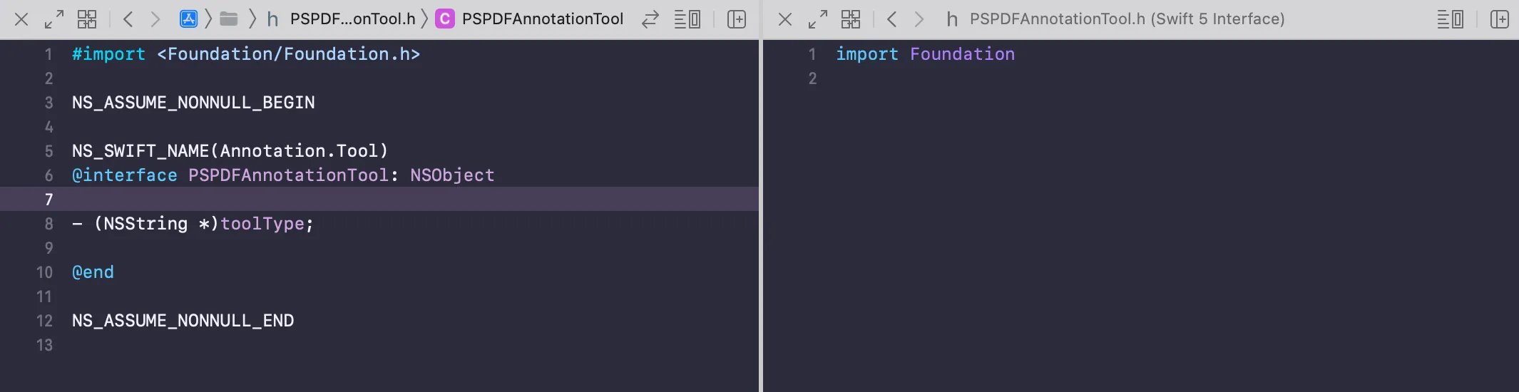 Swift API Missing