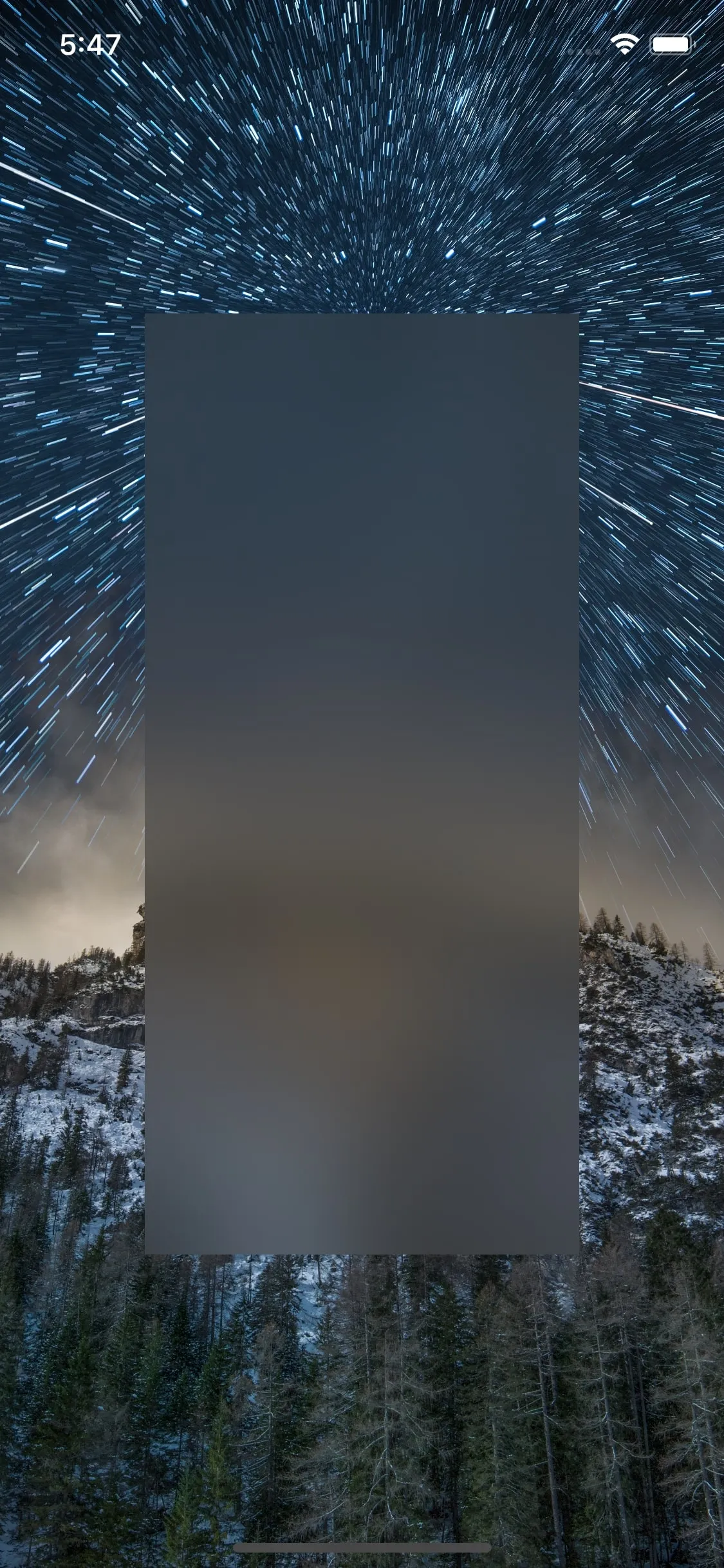 Dark Mode image for systemUltraThinMaterial