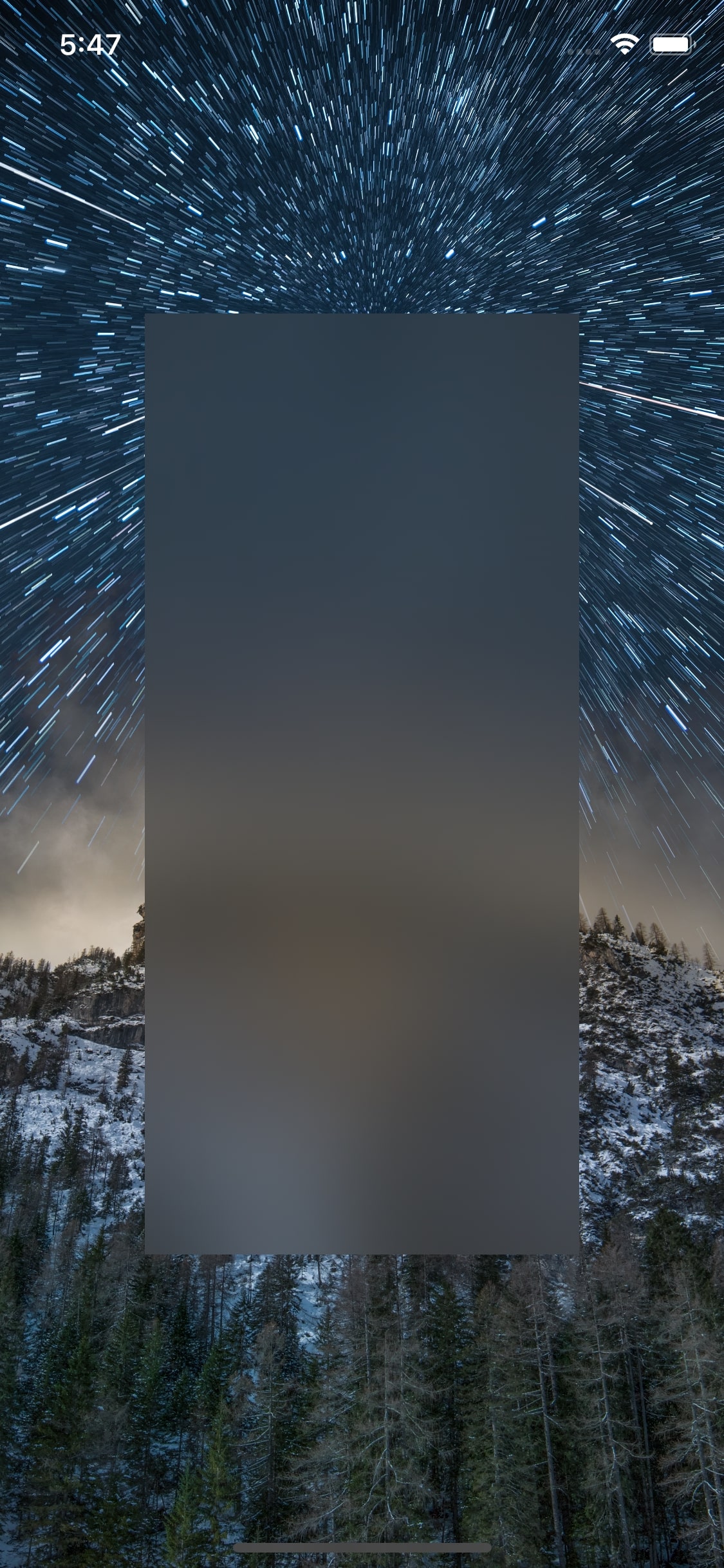 Dark Mode image for systemUltraThinMaterial