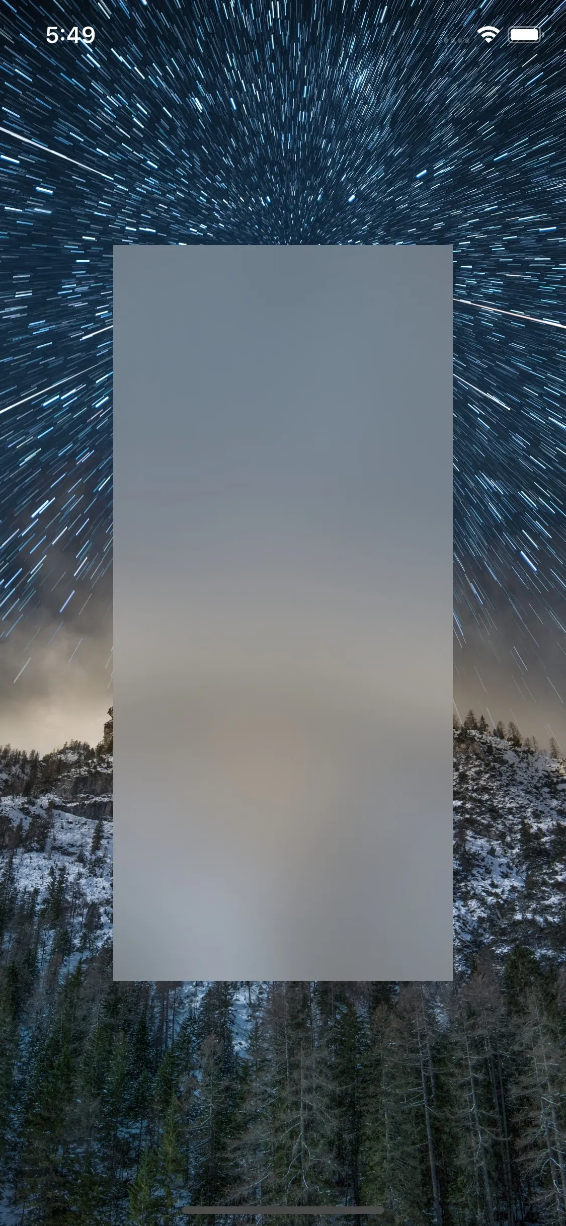 Light appearance image for systemUltraThinMaterial