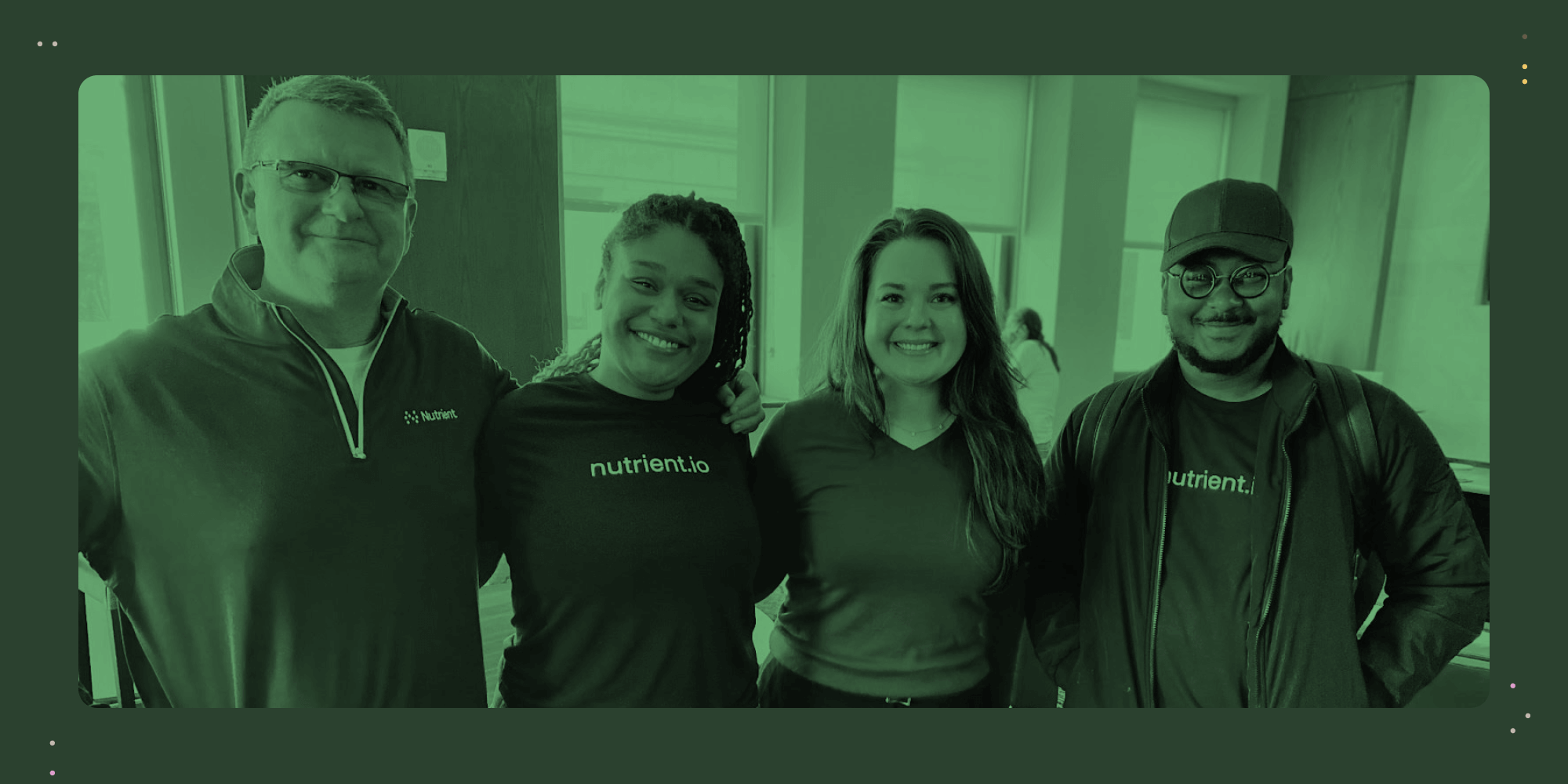 Presenting the winners