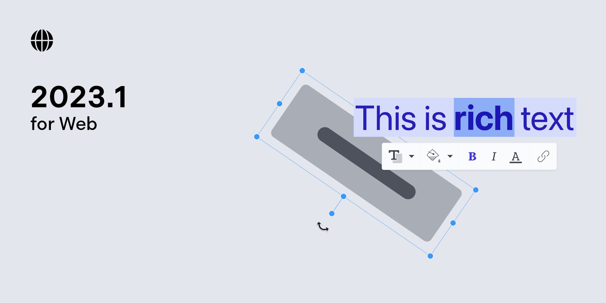 PSPDFKit Web 2023.1: Rich text and rotation