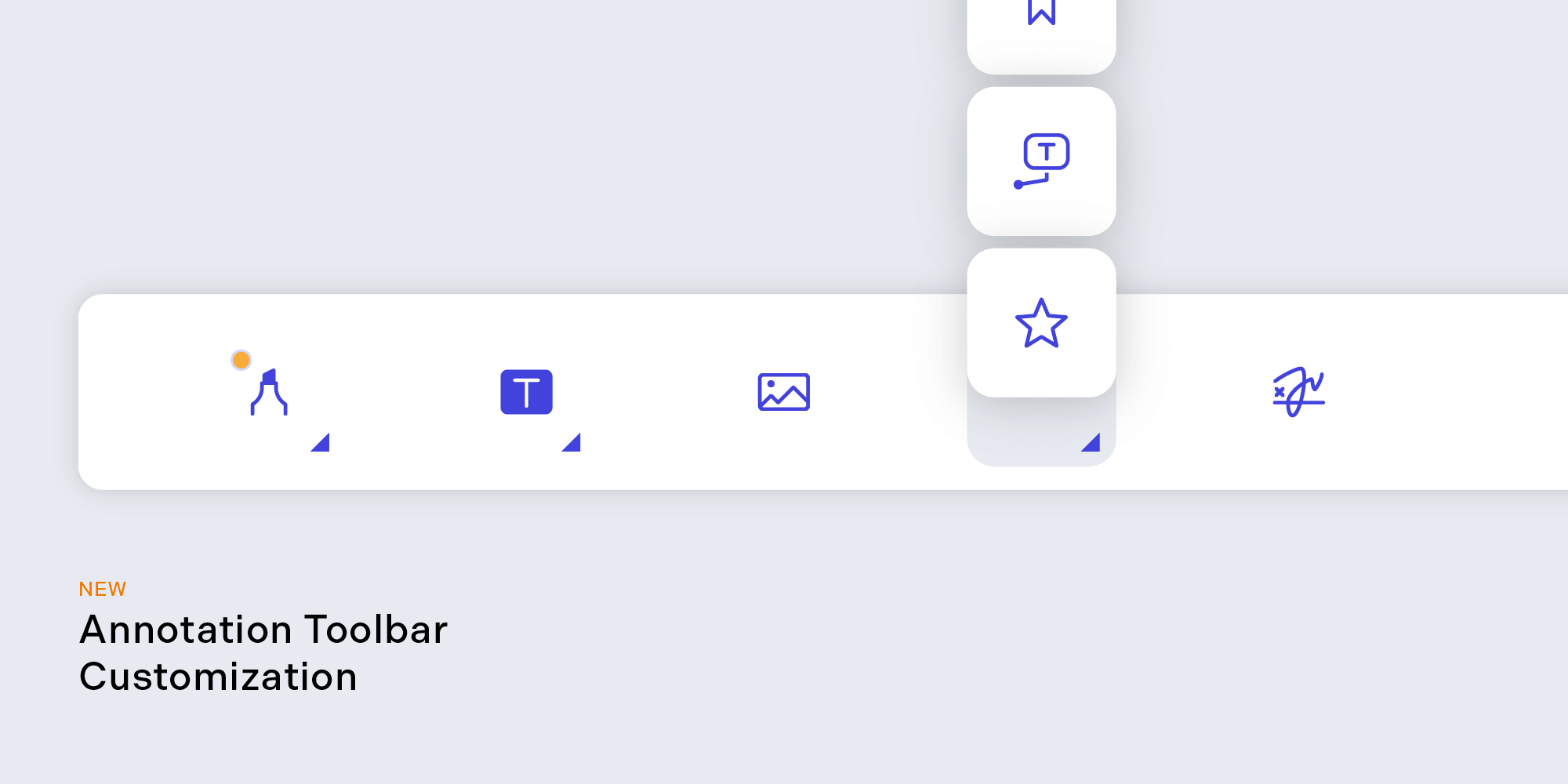 Toolbar customization