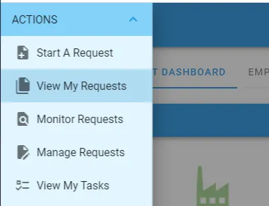 view my requests