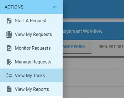 view my tasks