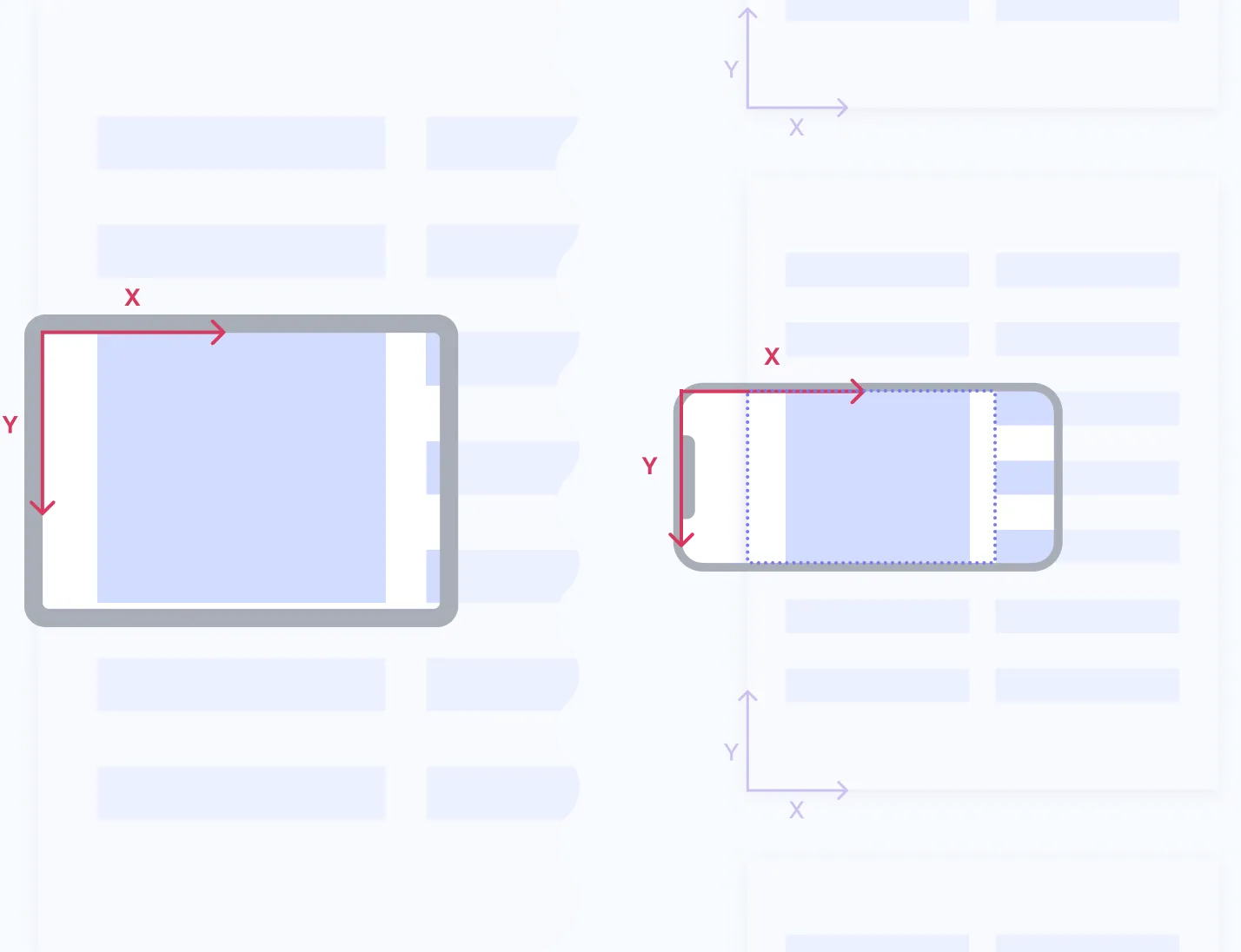 Aspect-fit scaling to a wider display.