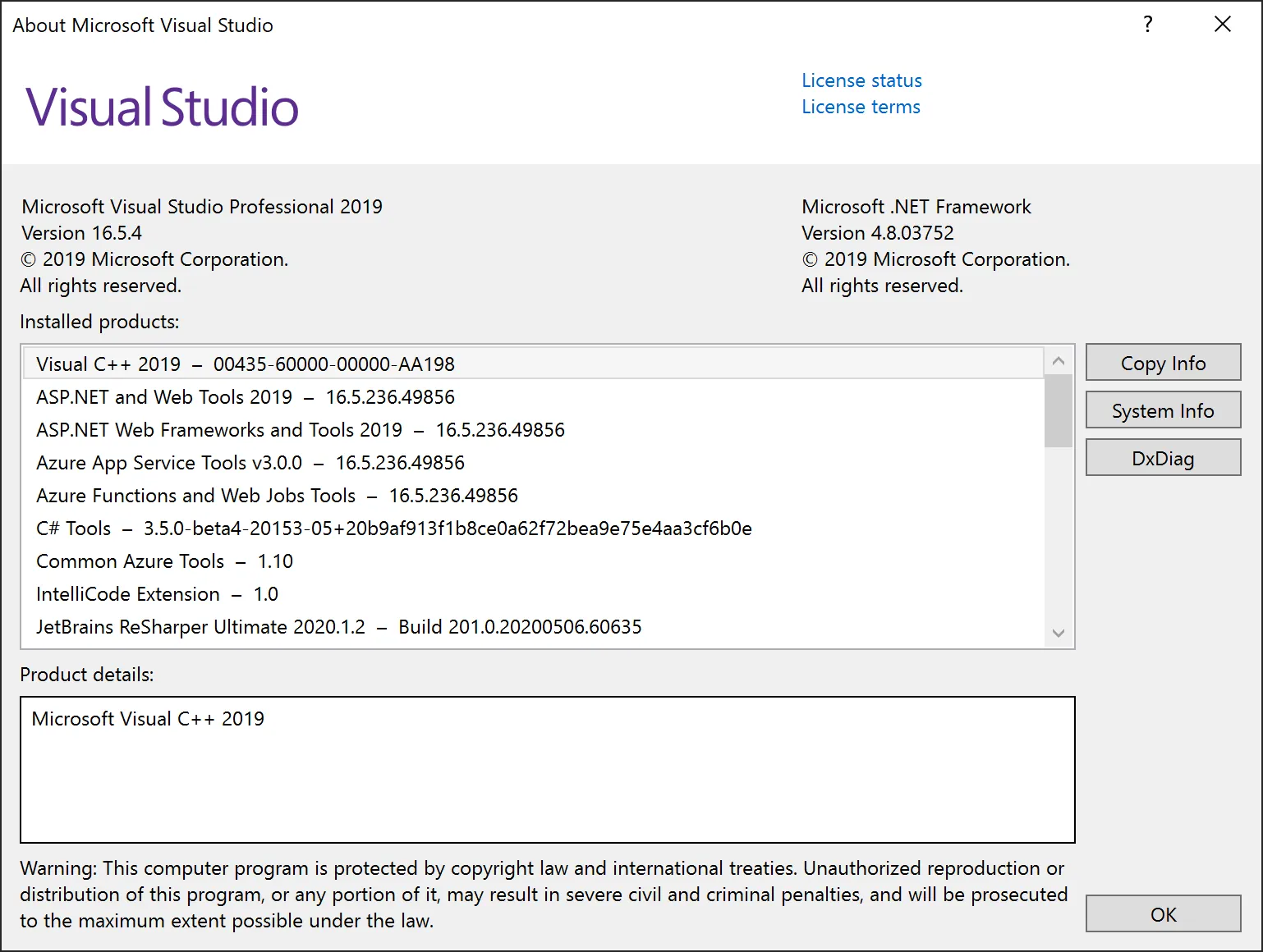 visual-studio-version