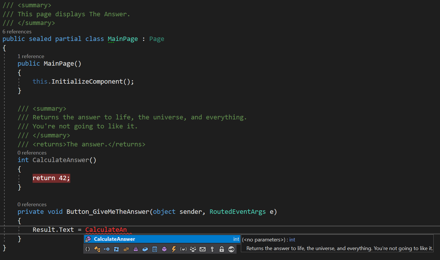 Visual Studio Editor