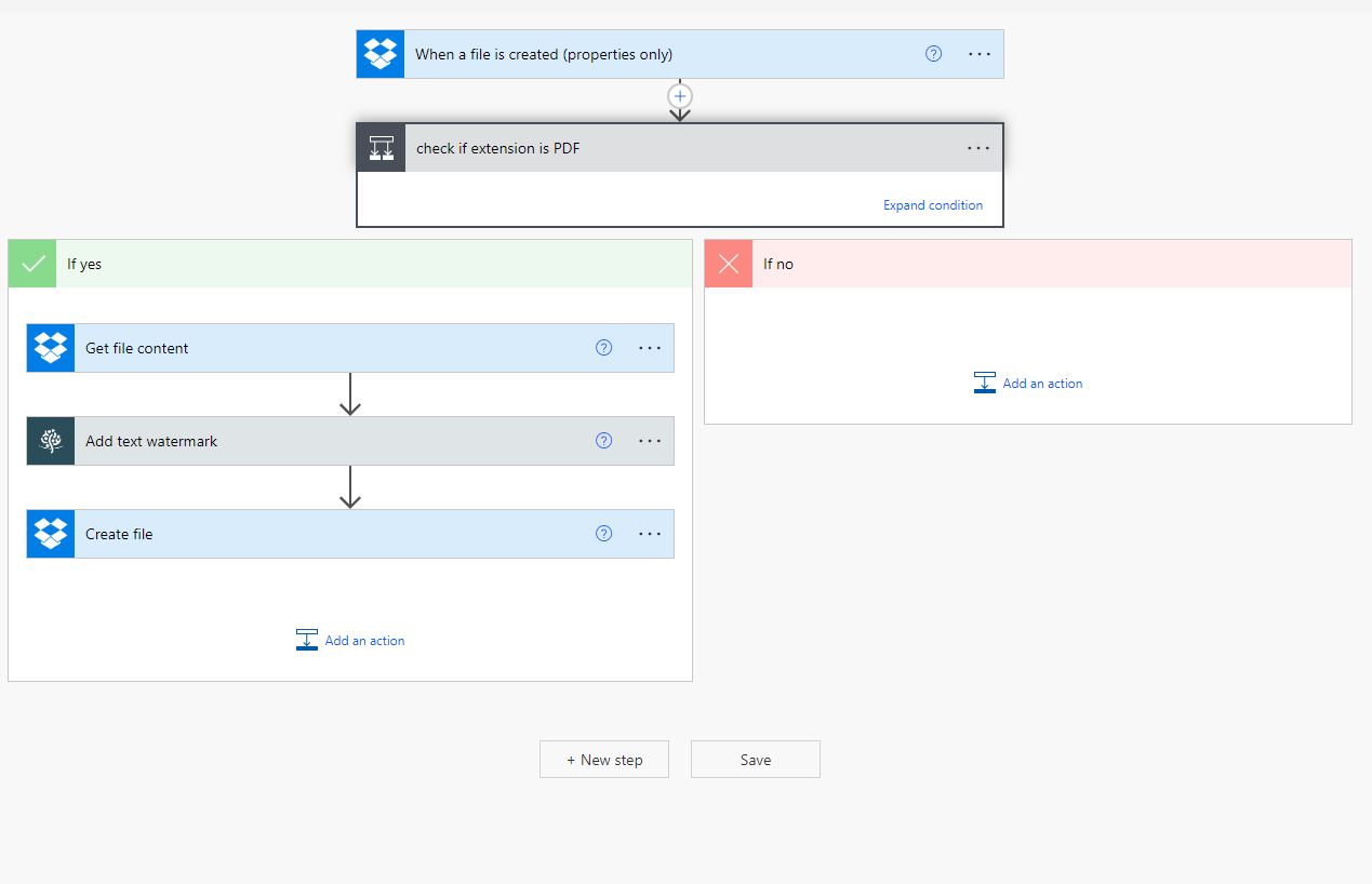 add watermark workflow