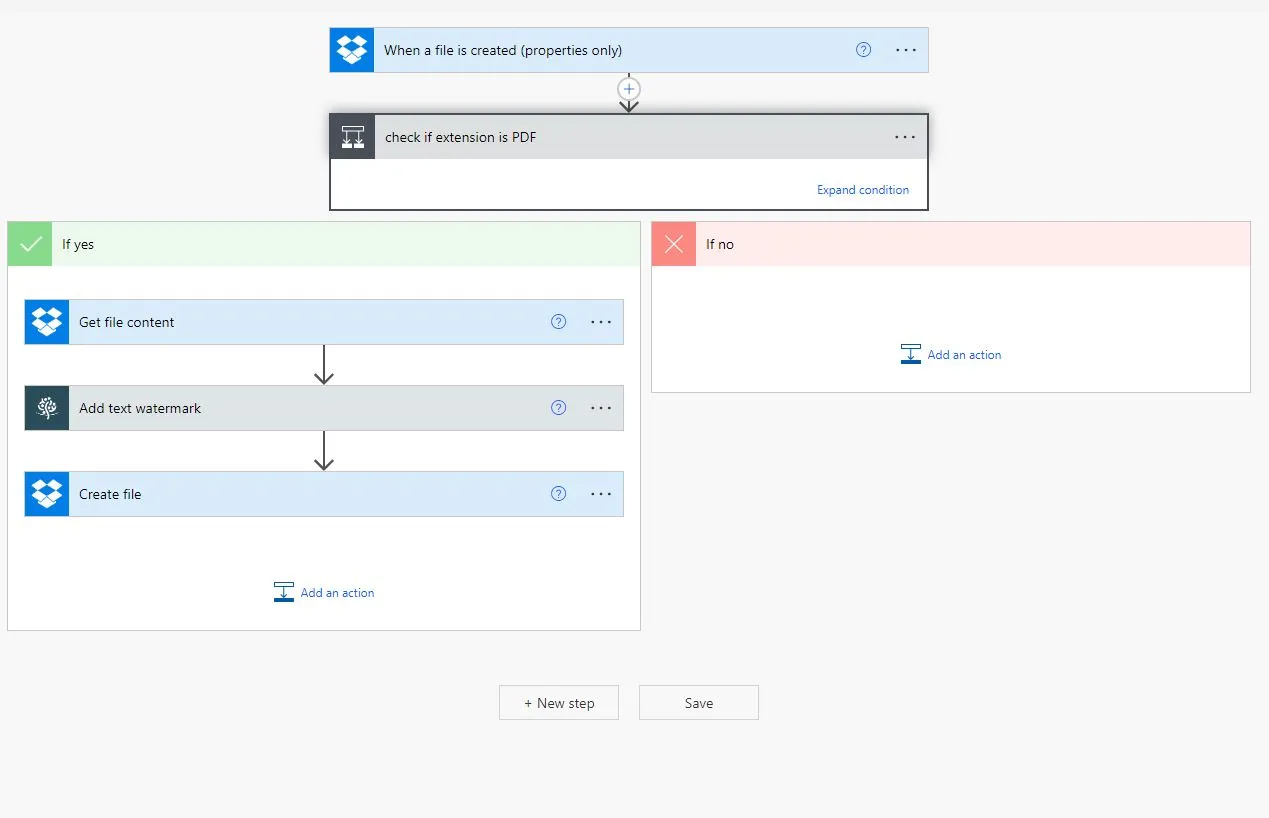 add watermark workflow