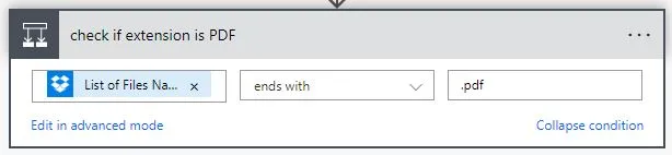 insert condition flow