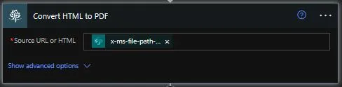 convert html to pdf