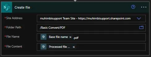 create pdf file