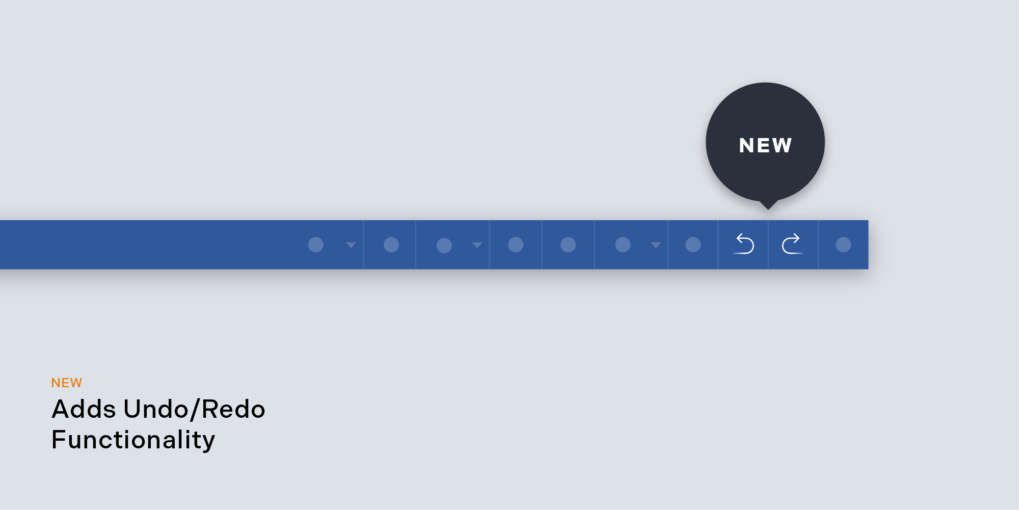 Undo/redo functionality