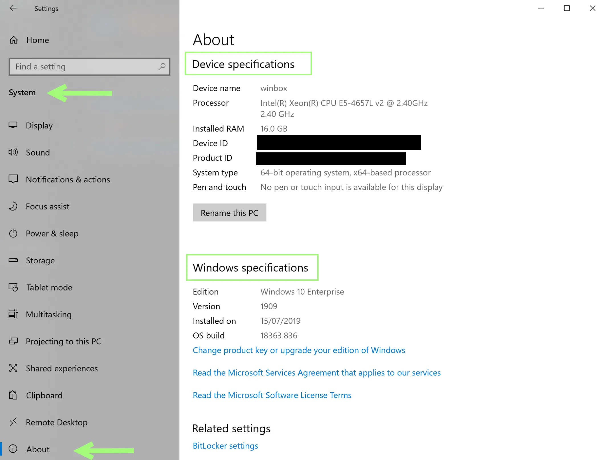 windows-version-and-specs