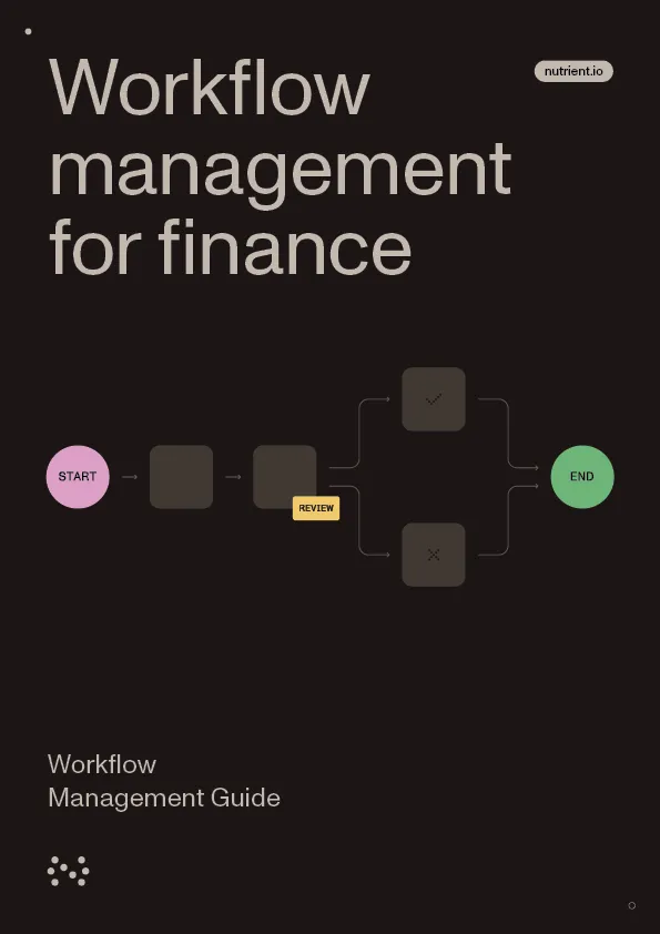 Workflow automation guide for finance