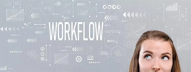 What is a workflow process?