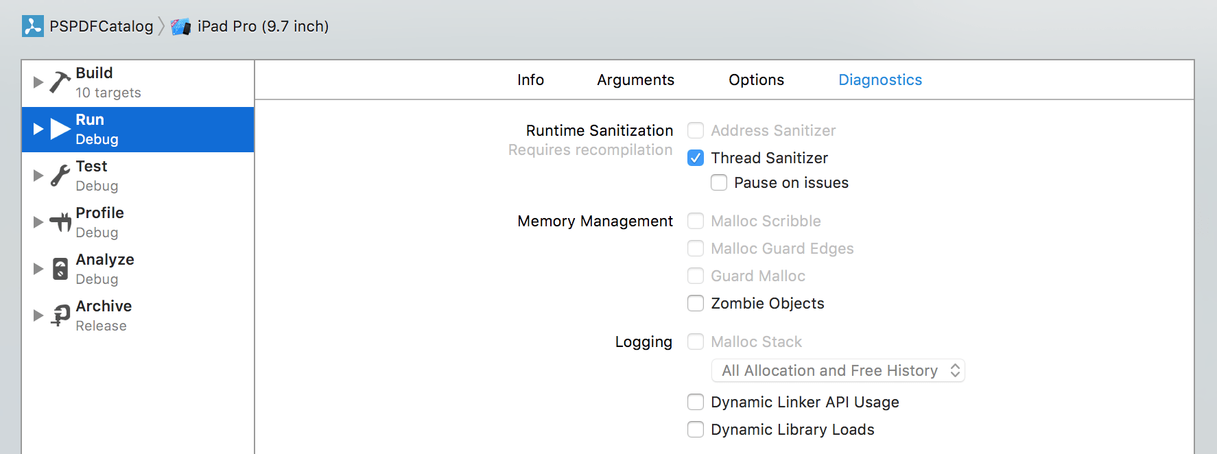 Running Tests with Clang's AddressSanitizer