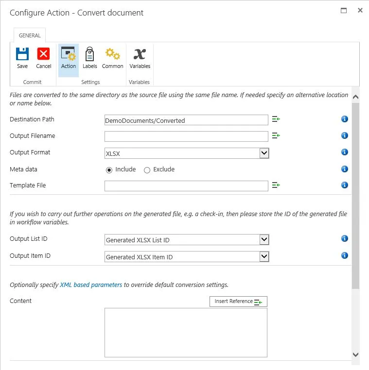 convert document