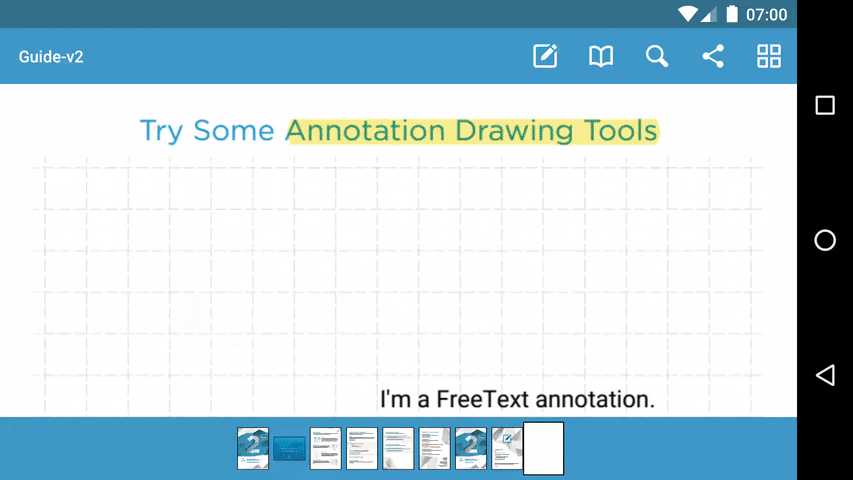 Illustration: PSPDFKit 2.5 for Android