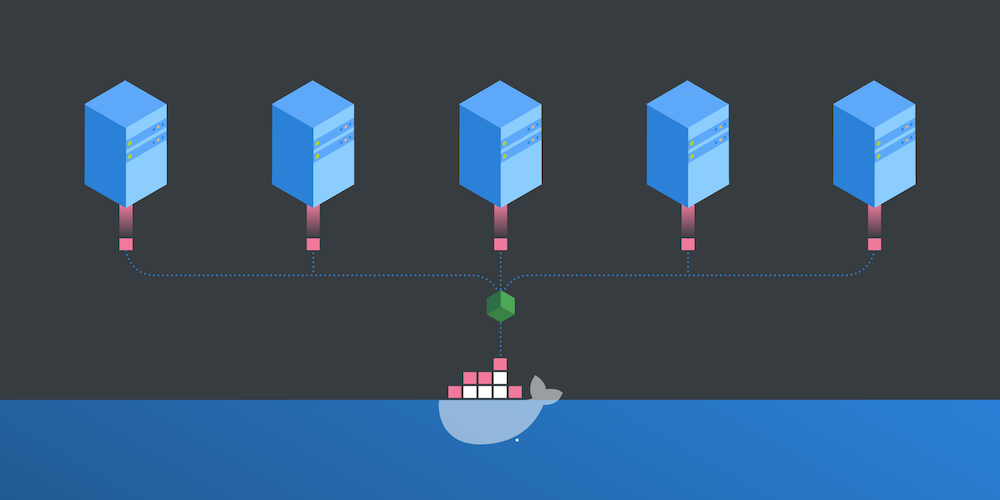 Illustration: Running multiple instances of a service with Docker Compose