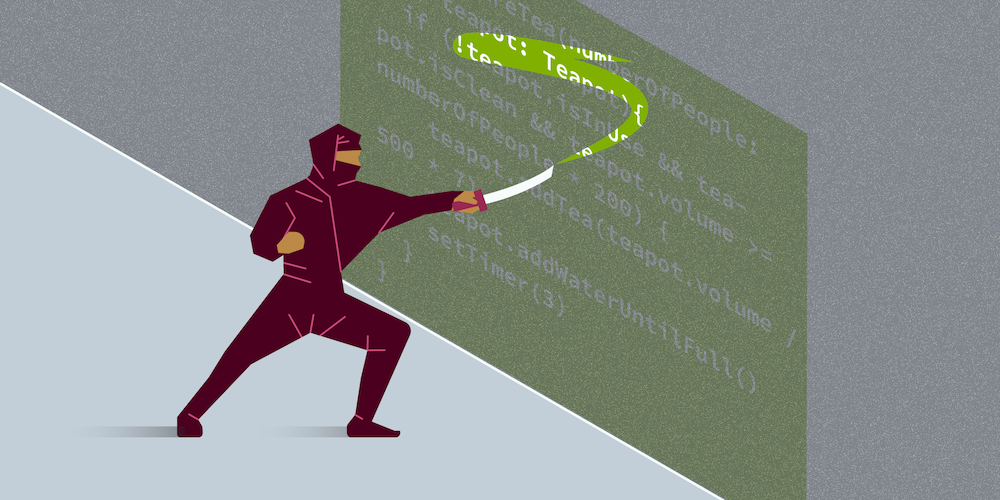 Illustration: Ninja refactoring: Improve your code step-by-step