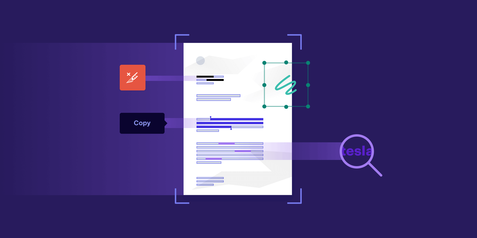 Illustration: Optical Character Recognition in Scanned PDFs