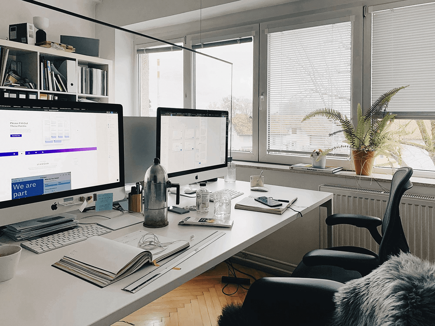 Maša and Petra’s Workspace