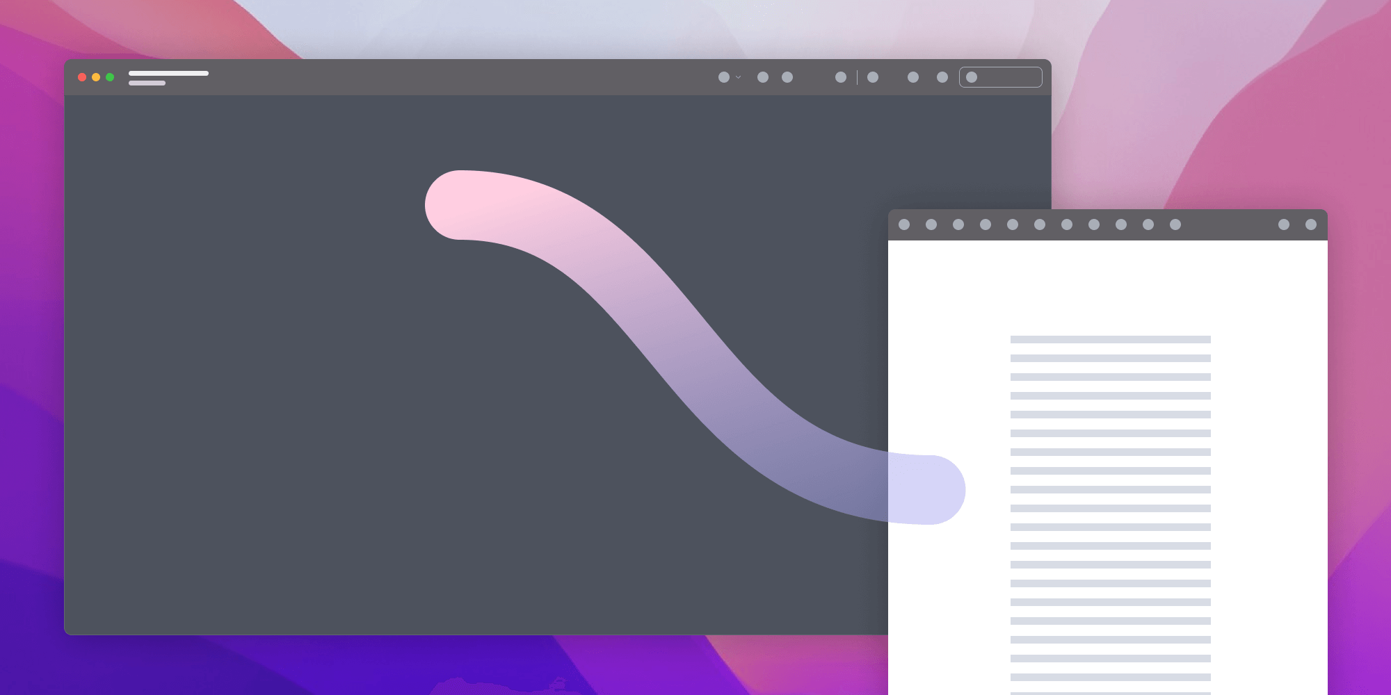 Illustration: Adding a Document Viewer to a Mac Catalyst App