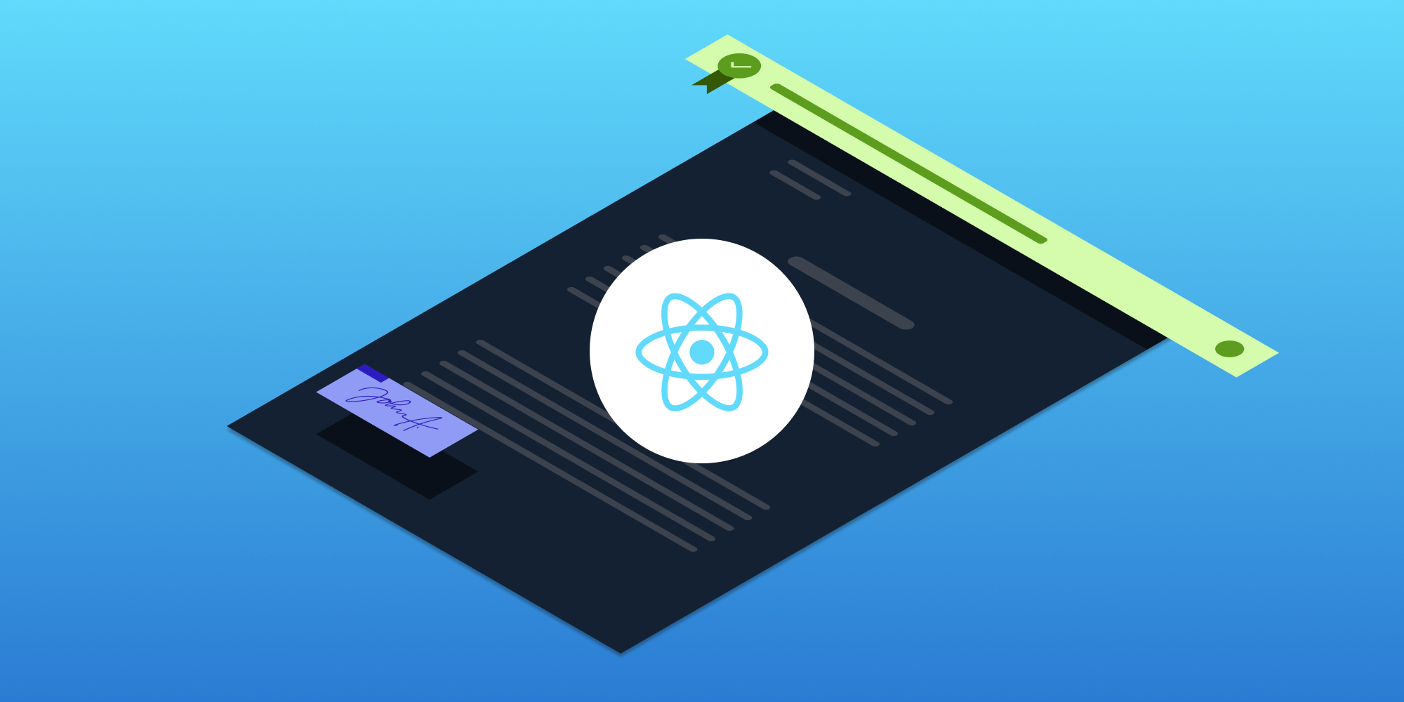 Illustration: How to add digital signatures to PDFs using React